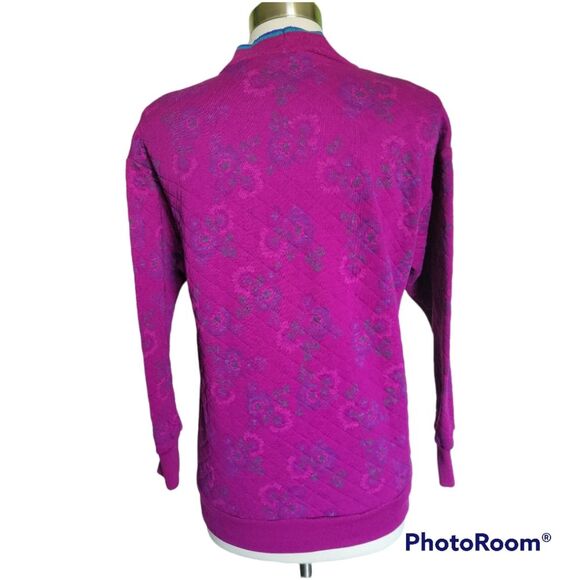 VINTAGE Gitano FLORAL CARDIGAN - 1990s - SMALL - Picture 6 of 9